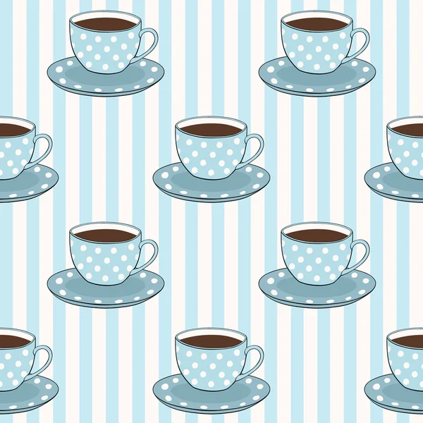 Cups ile sorunsuz vektör desen