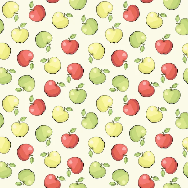 Elmalı kusursuz vektör deseni