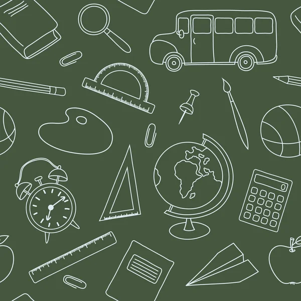 Sorunsuz okul vektör desen