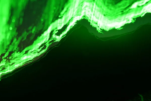 Grön Laserjedi — Stockfoto
