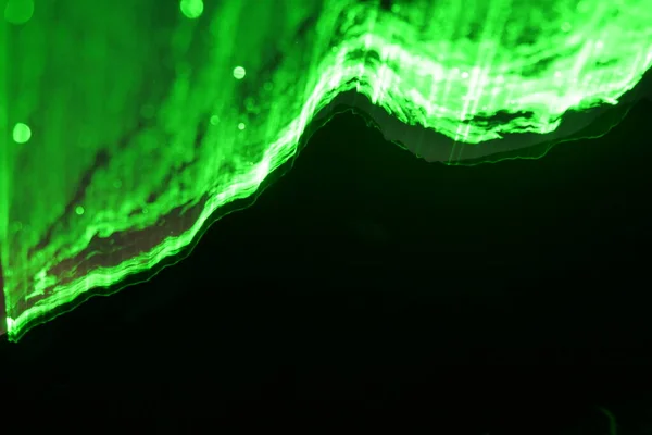 Arte Laser Nas Montanhas Imagem De Stock