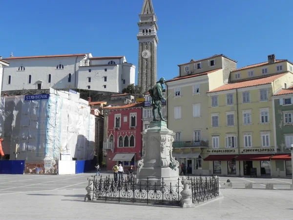 Veduta di Pirano — Foto Stock