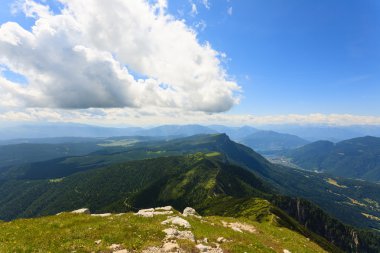 Dağ panorama, İtalya