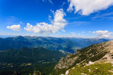 Dağ panorama, İtalya