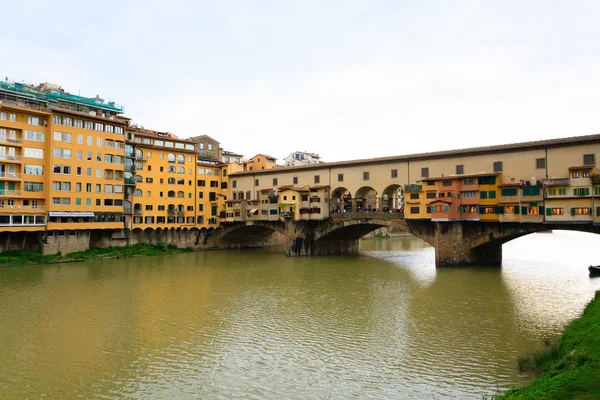 Eski Köprü, Florence, İtalya — Stok fotoğraf