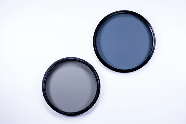 Photographic lens filter — Stock Photo, Image