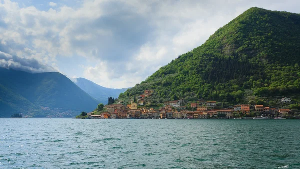 Lago panorama de "Monte Isola", Italia — Foto de Stock