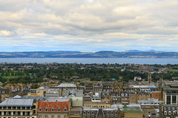 Edinburgh city panorama — Stock Photo, Image