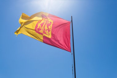 Kırmızı ve sarı bayrak