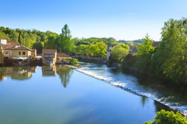 panoramik borghetto, valeggio sul mincio, İtalya 