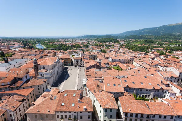 Cityscape de "Bassano del Grappa", paisagem italiana — Fotografia de Stock