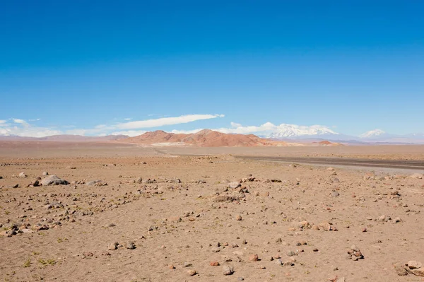 Paisaje Del Desierto San Pedro Atacama Chile Andes Paisaje — Foto de Stock