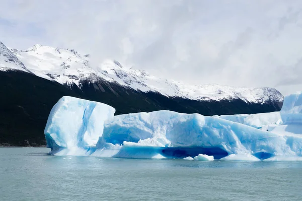 Ijsbergen Drijvend Argentino Meer Patagonië Landschap Argentinië Lago Argentino — Stockfoto