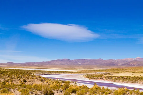 Boliwijski Krajobraz Górski Boliwia Widok Płaskowyż Andyjski — Zdjęcie stockowe