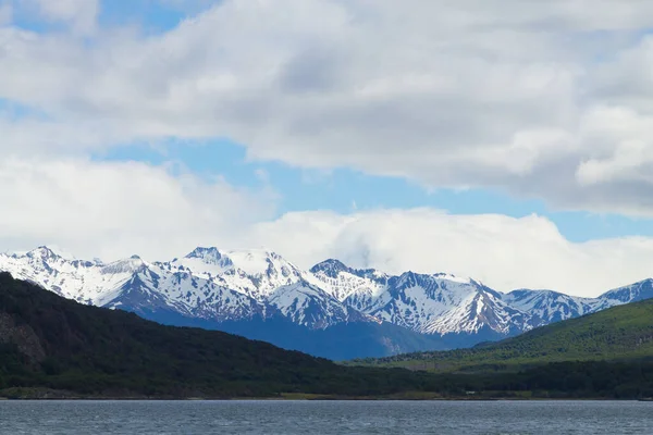 Lapataia Bay Landscape Tierra Del Fuego National Park Argentina Argentinian — Stock Photo, Image