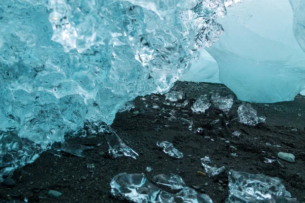 氷の形成背景 氷を閉めろ 氷の壁紙 — ストック写真