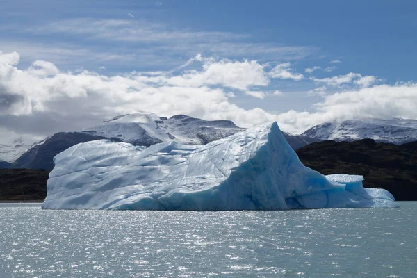 Ijsbergen Drijvend Argentino Meer Patagonië Landschap Argentinië Lago Argentino — Stockfoto