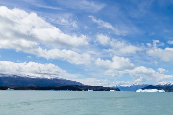 Upsala Glaciar Vista Lago Argentino Paisagem Patagônia Argentina Lago Argentino — Fotografia de Stock