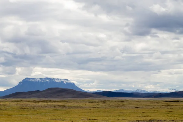 Island Landschaft Heroubreio Tuya Blick Vom Hochland Islands — Stockfoto