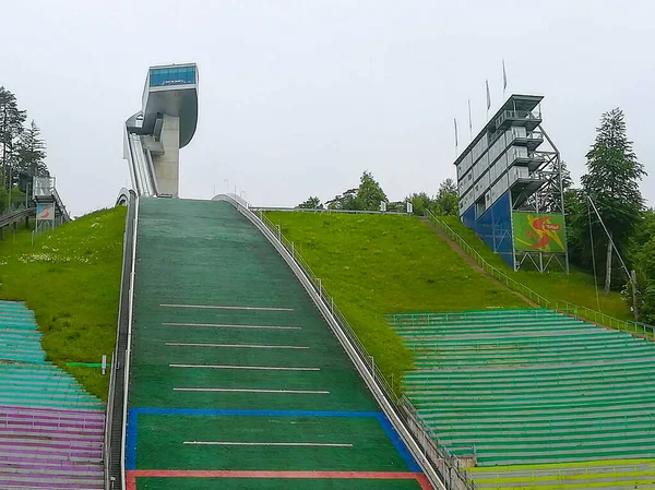 Bergisel Ski Jumping Innsbruck Austria — стокове фото