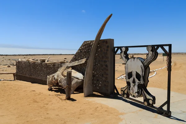 Skeleton coast gate — Stock Photo, Image