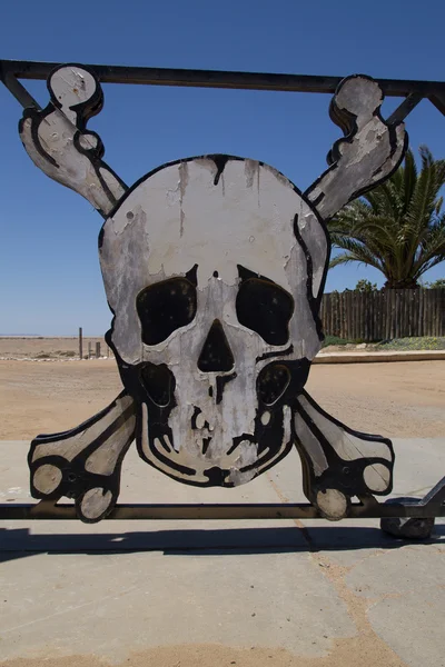 Skeleton coast gate — Stock Photo, Image