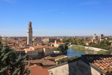 Verona panorama İtalya