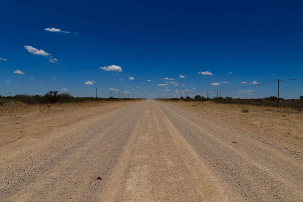 Namibia road — Stock Photo, Image