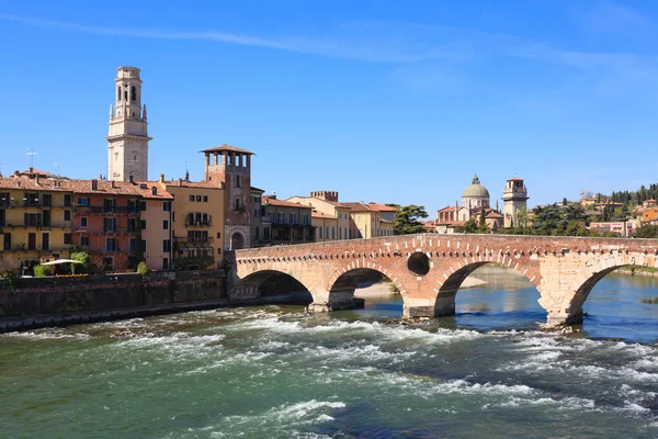 Verona panorama, Italia — Foto de Stock