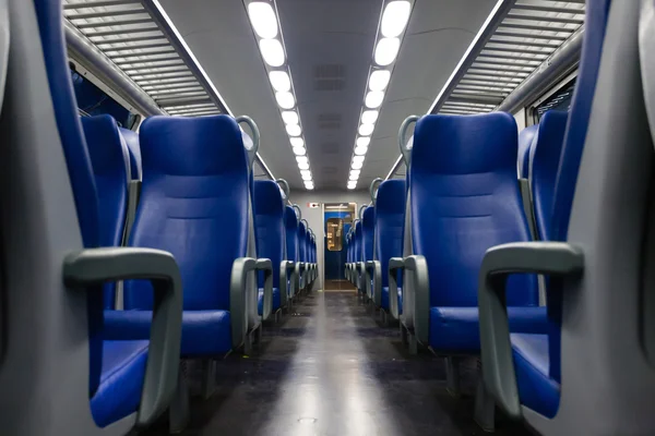 Καθίσματα τρένων — Φωτογραφία Αρχείου