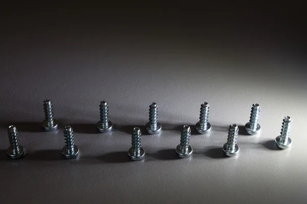 Threaded screws — Stock Photo, Image