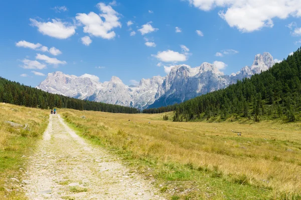 Vackert alpint panorama — Stockfoto