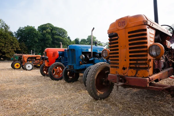 Oude tractoren — Stockfoto