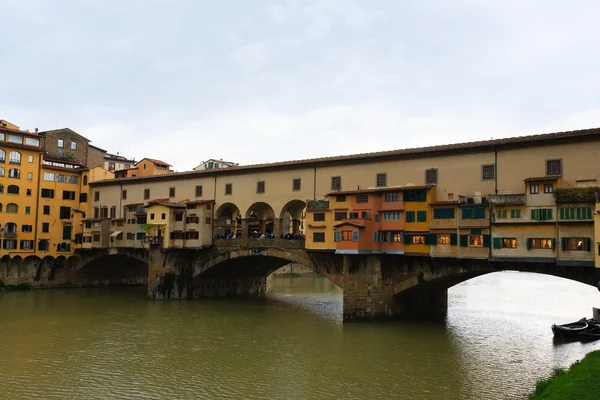 Eski Köprü, Florence, İtalya — Stok fotoğraf