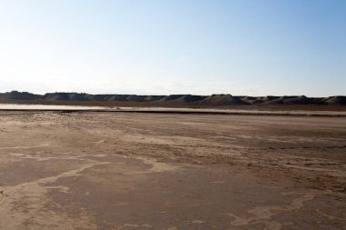 Karyn Zharik depresyonu, Mangystau bölgesi, Ustyurt doğal rezervi, Kazakistan manzarası