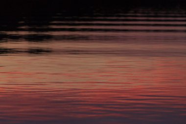 Su üzerinde yansımaları