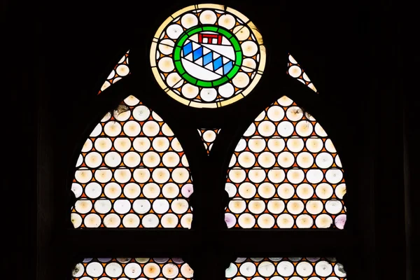Window detail, circles — Stock Photo, Image