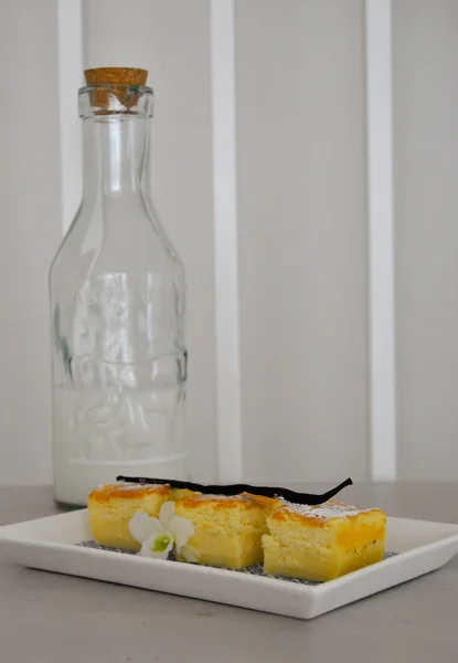 Vanilya sihirli pasta — Stok fotoğraf