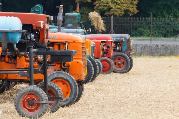 Oude tractoren detail — Stockfoto