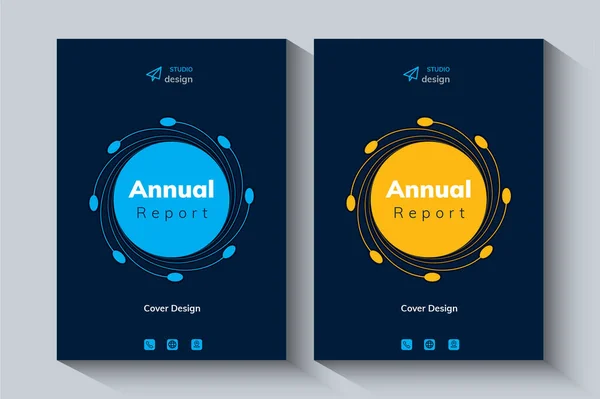 Yıllık Rapor Tasarım Şablonu. Şirketler Arkaplanı, Katalog, Kapak, Broşür, Dergi, Poster, Şirket Sunumu, Portföy, Flyer, Banner, Web Sitesi, Etc Tasarım Fikri.