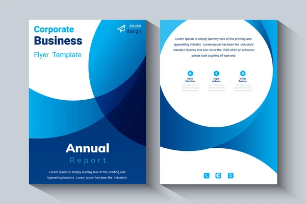 Yıllık Rapor Tasarım Şablonu. Şirketler Arkaplanı, Katalog, Kapak, Broşür, Dergi, Poster, Şirket Sunumu, Portföy, Flyer, Banner, Web Sitesi, Etc Tasarım Fikri.