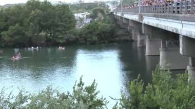 Yarasalar Austin, Texas Kongre Avenue Köprüsü altında