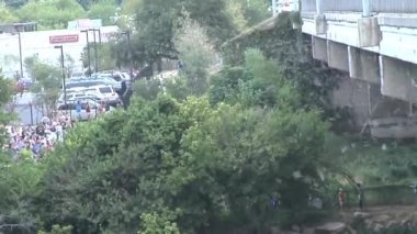 Yarasalar Austin, Texas Kongre Avenue Köprüsü altında