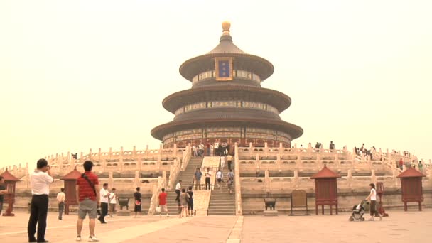 Templo del Cielo en Beijing, China — Vídeo de stock