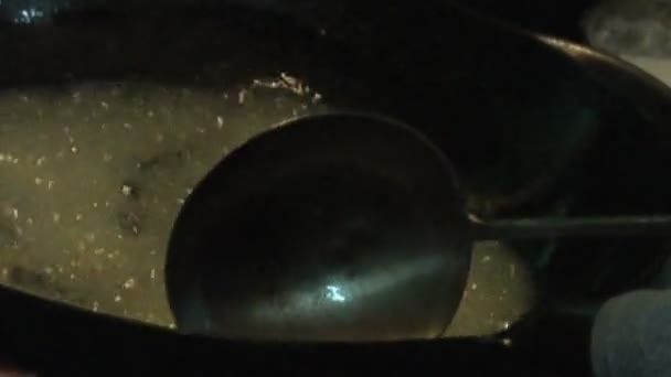 Cuisine au restaurant chinois 