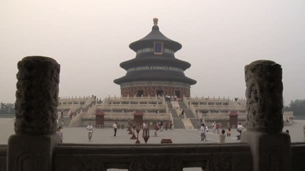 Himlens tempel i Peking, Kina — Stockvideo