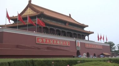 Tiananmen Meydanı girişine yasak şehir