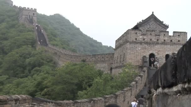 Gran pared de china — Vídeo de stock