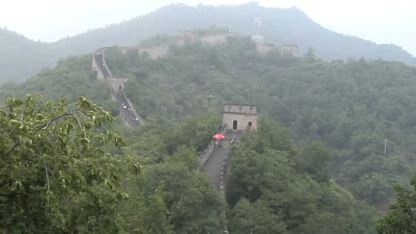 Gran pared de china — Vídeos de Stock