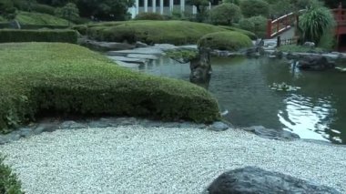 Geleneksel Japon bahçe ve peyzaj